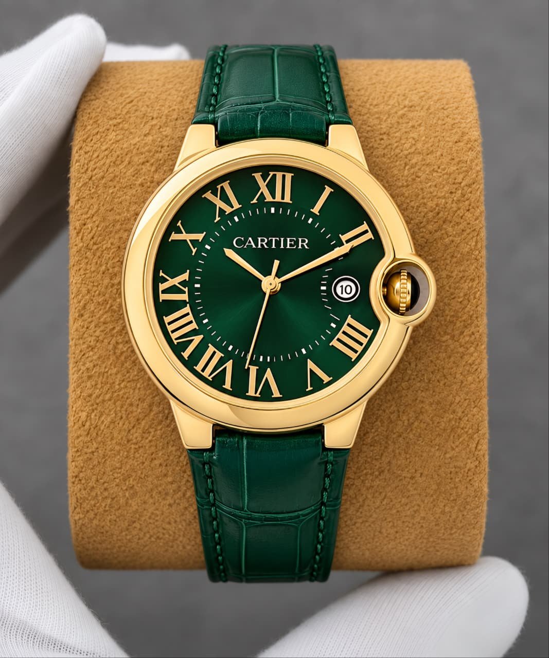 WhatsApp Image 2026-09-15 at 2.36.13 PM Cartier Ballon Bleu Green 40mm - Image 1