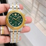 Versace Fornax Chronograph Green dial