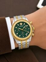 Versace Fornax Chronograph Green dial - Image 4