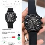 Emporio Armani Black Multifunctional Chronograph - Image 5