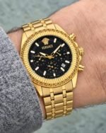Versace Fornax Chronograph Black Multifunctional Dial - Image 2