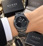 Guess Black Monochrome Quartz - Image 2