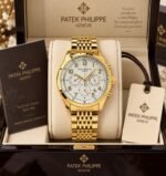 Patek Philippe Gold-Tone Dial Chronograph - Image 3