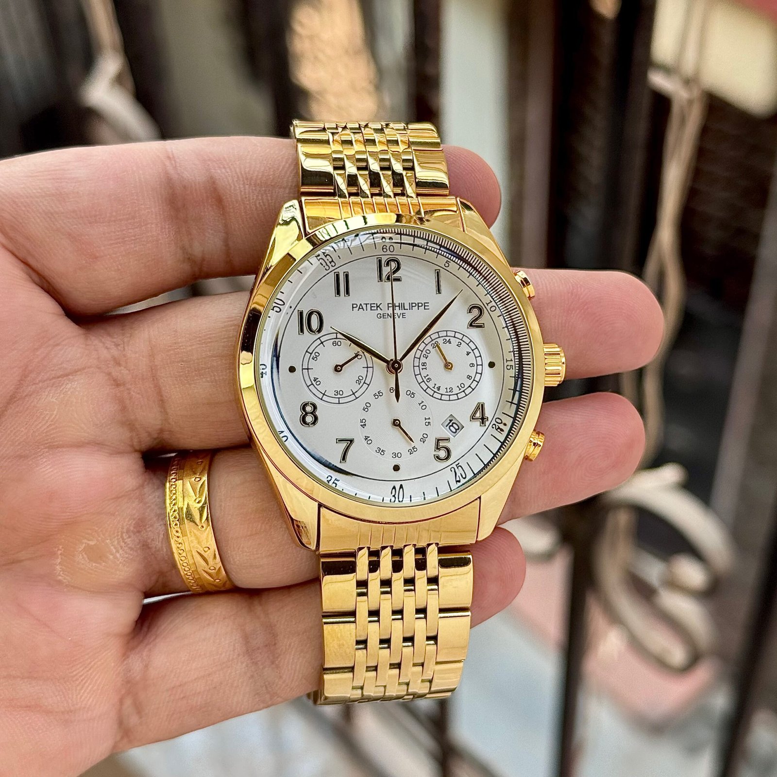 WhatsApp Image 2026-09-16 at 8.34.54 PM Patek Philippe Gold-Tone Dial Chronograph - Image 1