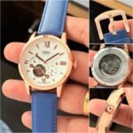 Fossil Townsman Automatic White Dial Chronograph - Image 2