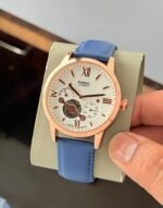 Fossil Townsman Automatic White Dial Chronograph