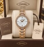 Fossil Karli Rose Gold White Dial - Image 3