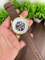 Tommy Hilfiger Modern Automatic 43MM Brown - Image 2