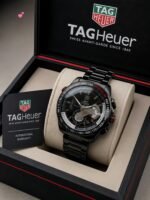 Tag Heuer Grand Carrera Chronograph Black Dial - Image 3