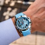 Jacob & Co Epic X Silver Case Blue Quartz