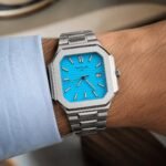 Patek Philippe Cubitus Square Blue Dial Japanese Quartz