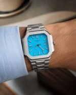 Patek Philippe Cubitus Square Blue Dial Japanese Quartz