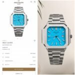 Patek Philippe Cubitus Square Blue Dial Japanese Quartz - Image 4