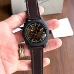 Fossil Automatic Brown Black Dial