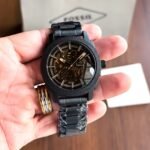 Fossil Automatic Black Analog
