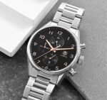 Tag Heuer Carrera 1887 Black Dial Chronograph - Image 4