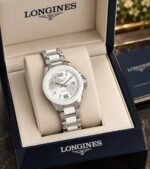 Longines White & Silver Ceramic Dial - Image 2