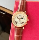 Cartier Sun-Moon Chronograph White Dial - Image 2
