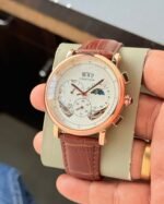 Cartier Sun-Moon Chronograph White Dial - Image 3