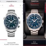 Omega Seamaster Planet Ocean Blue Dial Chronograph - Image 2