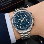 Omega Seamaster Planet Ocean Blue Dial Chronograph