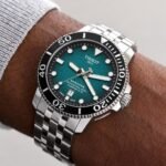Tissot Seastar Black & Sea Green Dial