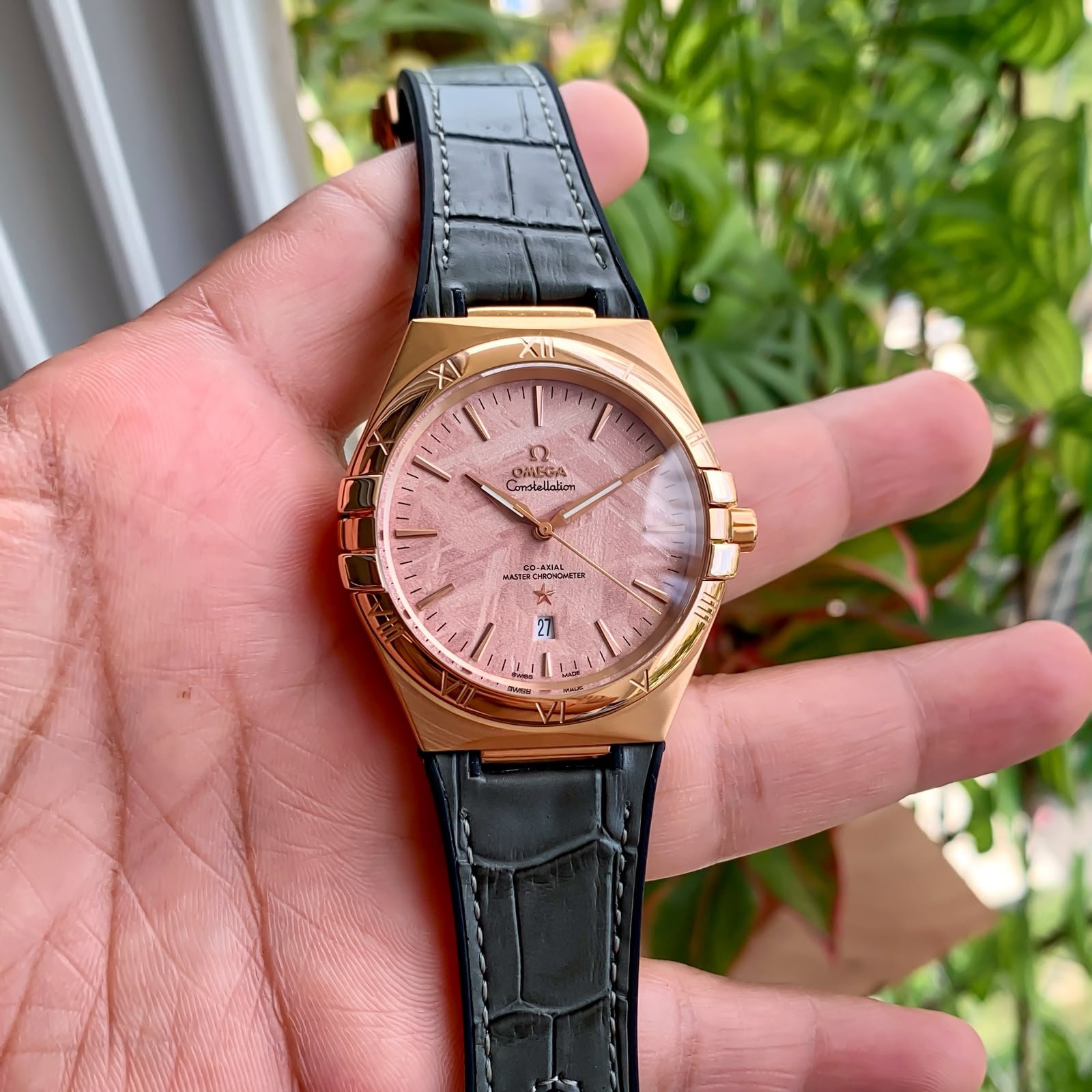 WhatsApp Image 2026-09-18 at 2.46.06 AM (1) Omega Constellation Sedna Pink Textured Dial - Image 1