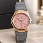 Omega Constellation Sedna Pink Textured Dial - Image 2
