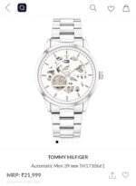Tommy Hilfiger Automatic White Skeleton Dial - Image 2