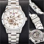 Tommy Hilfiger Automatic White Skeleton Dial - Image 5