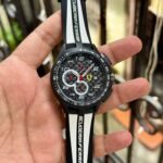 Scuderia Ferrari Black Red and white textured DialChronograph - Image 3