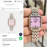 Coach Two-Tone Soft Pink Dial - Image 3