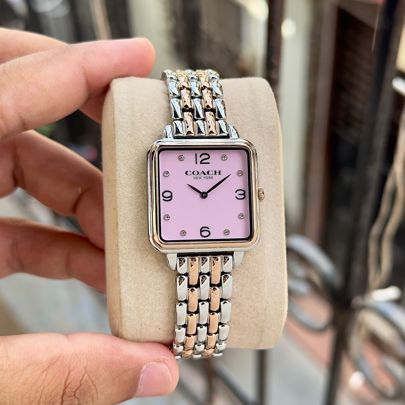 WhatsApp Image 2026-09-22 at 1.49.30 AM Coach Two-Tone Soft Pink Dial - Image 1