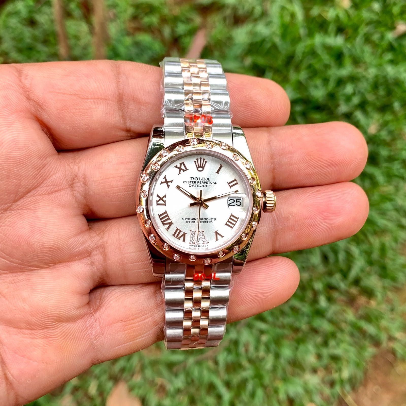WhatsApp Image 2026-09-22 at 1.50.23 AM (1) Rolex Datejust Two-Tone White Roman Dial - Image 1