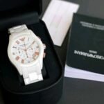 Emporio Armani AR1404 White Ceramic Dial - Image 4