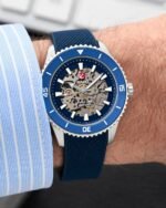 Rado Captain Cook Silver Tone Blue Dial - Image 2