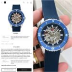 Rado Captain Cook Silver Tone Blue Dial - Image 5