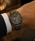 Montblanc 42mm Black Chronograph