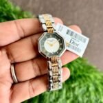 Christian Dior 25mm Gold Quartz