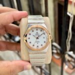 Omega Constellation Two-Tone White Pearlescent Dial - Image 2