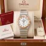 Omega Constellation Two-Tone White Pearlescent Dial - Image 4