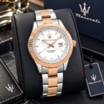 Maserati Two-Tone Rose Gold Quartz
