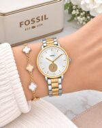 Fossil Jacqueline Two-Tone White Dial - Image 5
