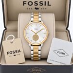 Fossil Jacqueline Two-Tone White Dial - Image 6