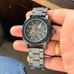 Fossil Black Dial 44mm Automatic