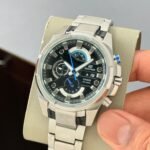 Casio Edifice EFR-540 Blue Black Dial Chrono