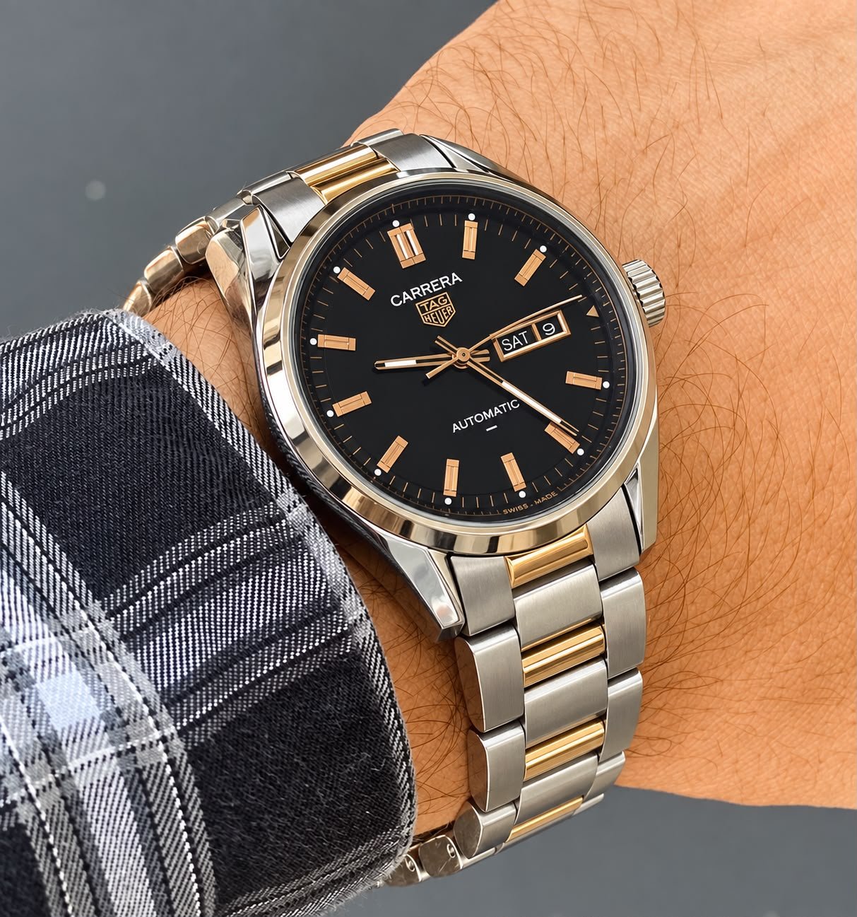 WhatsApp Image 2026-09-22 at 1.58.14 AM Tag Heuer Calibre 5 Black Dial Automatic - Image 1