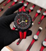 Scuderia Ferrari Sporty Racing Red Chrono - Image 4