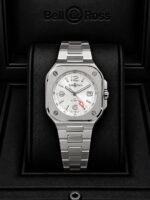 Bell & Ross BR-05 GMT Dual Time White Dial - Image 3