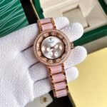 Rolex Pink Dial Rose Gold Diamond-Style Dial - Image 3
